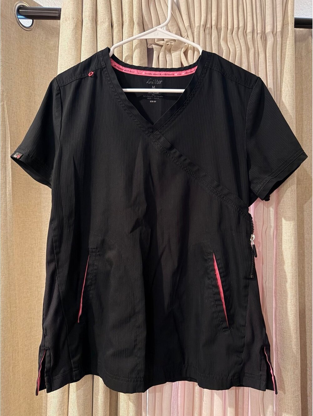 Koi scrub top